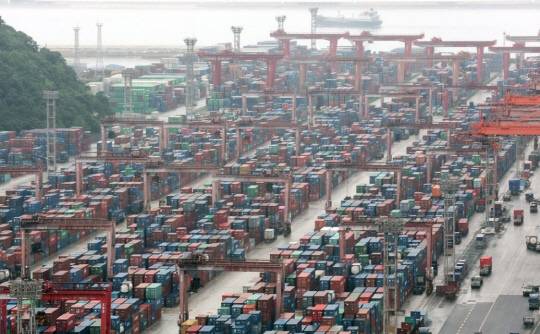 부산항 전경. [연합뉴스]