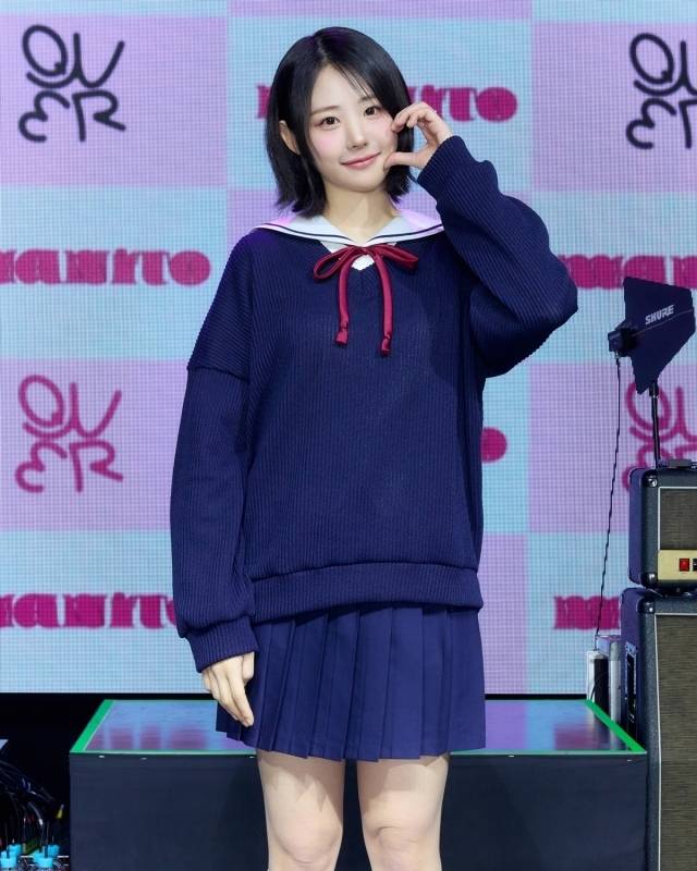 그룹 QWER 미니 1집 '마니또(MANITO)' 발매 기념 쇼케이스. / 타마고 프로덕션