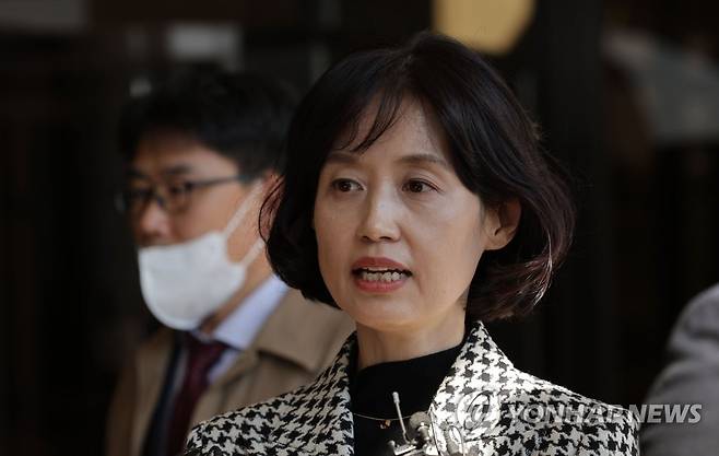 박은정 조국혁신당 국회의원 후보 [연합뉴스 자료사진]