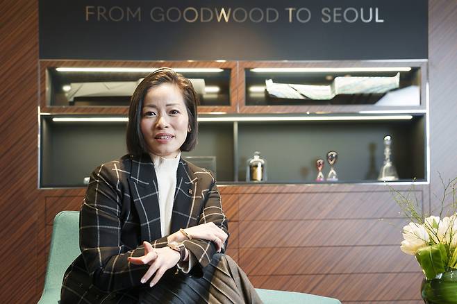 Irene Nikkein, the Asia-Pacific regional director at Rolls-Royce Motor (BMW Group Korea)