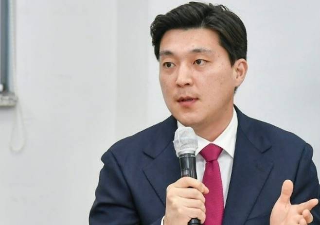 박진호 국민의힘 김포갑 국회의원 후보가 발언하는 모습.[사진출처 = 박 후보 측 제공]