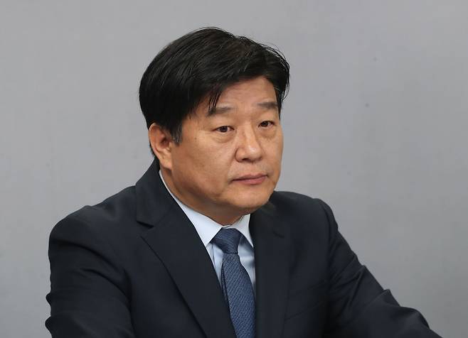 제22대 국회의원 선거 경기 안산갑에 출마한 더불어민주당 양문석 후보. /연합뉴스
