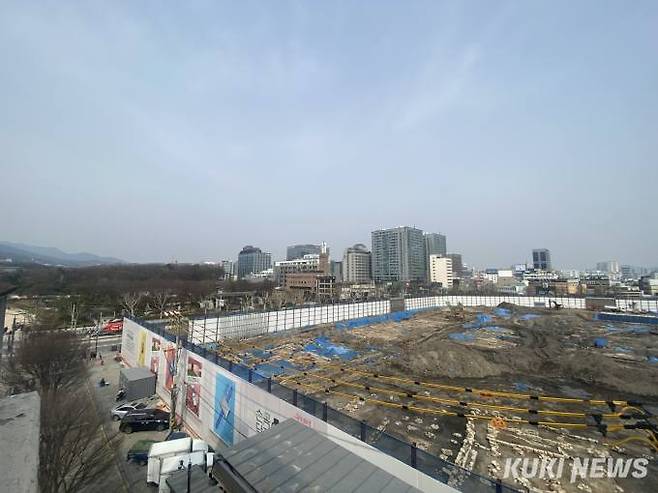 세운4구역 재개발 사업 현장. 쿠키뉴스 자료사진