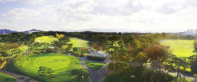 경북권 최초 골프장인 대구CC.