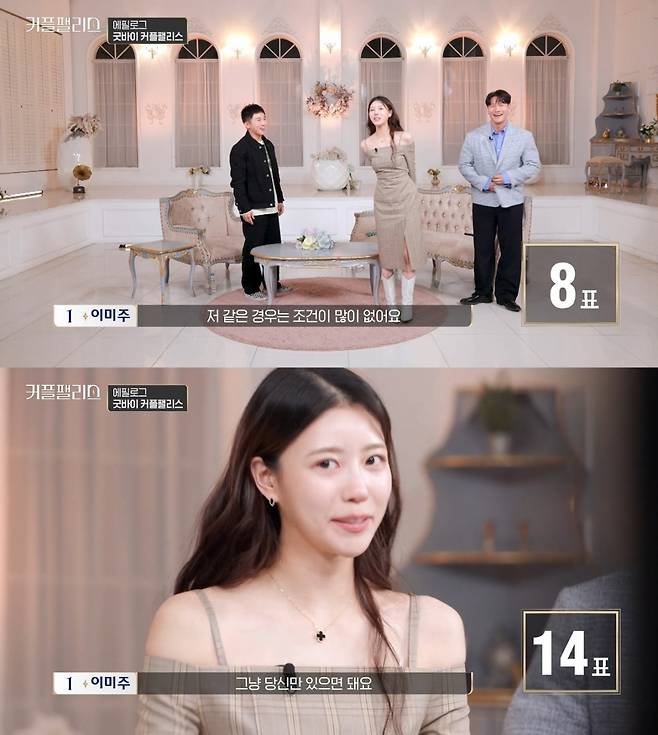 /사진=Mnet '커플팰리스'