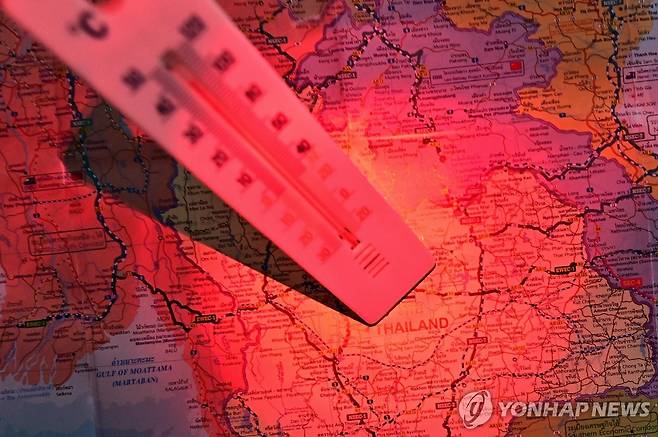 태국 폭염  [AFP 연합뉴스 자료사진. 재판매 및 DB 금지]