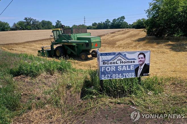 미국 일리노이주의 농지 [AFP 연합뉴스 자료사진. 재판매 및 DB 금지]