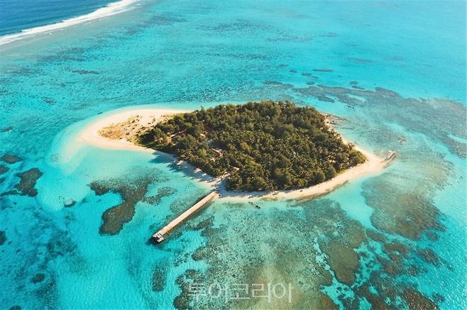 사이판에서 보트로&nbsp;15분이면 닿는 스노클링의 천국,&nbsp;마나가하 섬