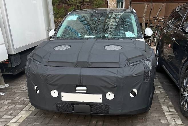 사진 : 기아 EV3 테스트카 (출처=남차카페)