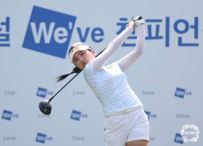 지난해(2023년) 두산건설 위브 챔피언십에서 우승했던 이예원. KLPGA 제공