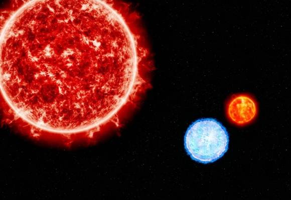 삼체문제는 3개의 질점 또는 물체가 중력 아래서 어떤 상호작용을 하며 운동을 하는 것인지를 밝히는 것이 핵심이다.  네이처 제공