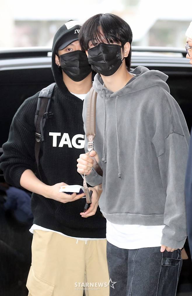 스트레이키즈 방찬-승민 '스테이 만나러 가요'[★포토]