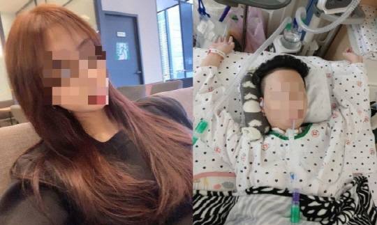 친구들과 부산 여행을 갔다가 가해 남성에게 무차별 폭행 당해 식물인간이 된 피해 여성의 폭행 전·후 모습. [온라인 커뮤니티 '보배드림' 캡처]