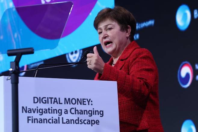 크리스탈리나 게오르기에바 IMF 총재. 사진=연합뉴스