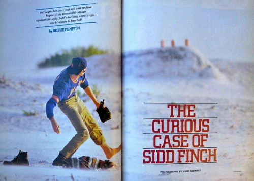 시드핀치의 이야기가 담긴 스포츠잡지 스포츠일러스트레이티드(SI)의 1985년 4월 특집기사 표지<출처 : SI>