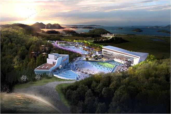 광역해양레저체험 복합단지 조감도 (사진=새만금개발청 제공) *재판매 및 DB 금지