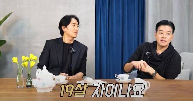 [서울=뉴시스] 왼쪽부터 배우 신현준, 류시원. (사진=유튜브 채널 '신현준 정준호 정신업쇼' 캡처) 2024.04.05. photo@newsis.com *재판매 및 DB 금지