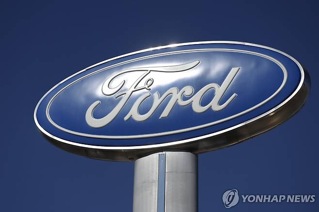 포드 로고 [EPA 연합뉴스 자료사진. 재판매 및 DB 금지]