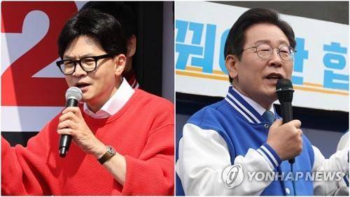 국민의힘 한동훈 비대위원장과 민주당 이재명 대표 [연합뉴스 자료사진]