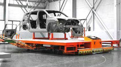 무인반송차(AGV) 모습. 금강오토텍 제공