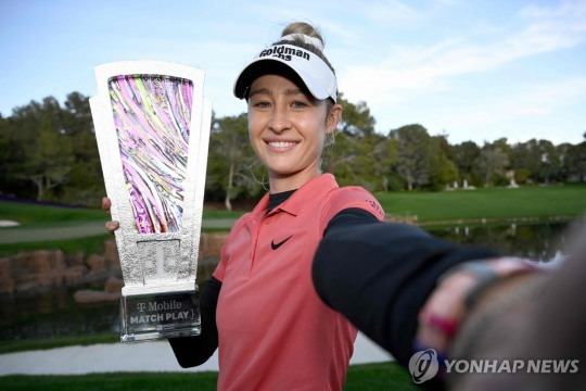 LPGA 투어 4연승을 달성한 넬리 코르다