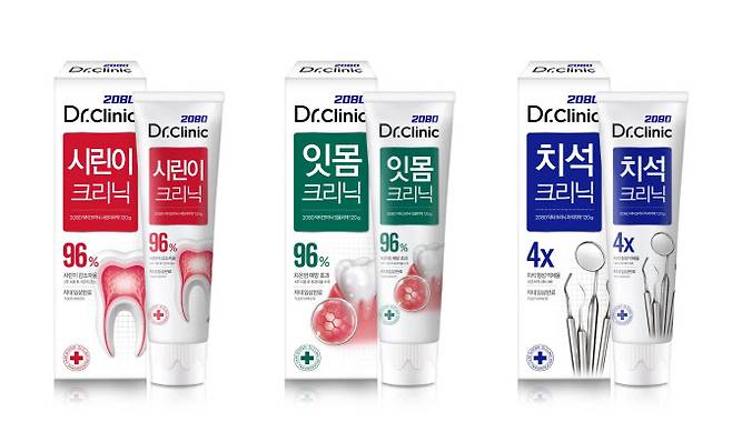 애경산업의 2080 치약 시리즈. (사진=애경산업)