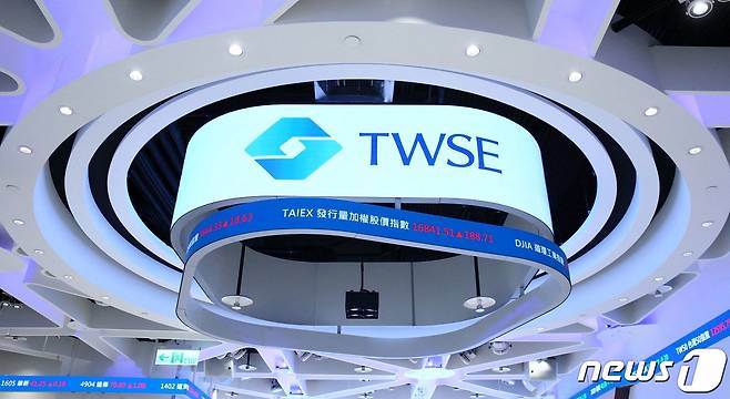 대만증권거래소. TWSE는 Taiwan security exchange의 준말이다. ⓒ 로이터=뉴스1 ⓒ News1 박형기 기자