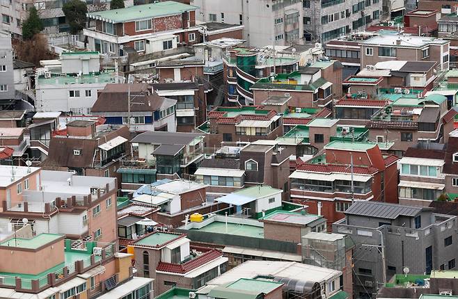 서울의 저층 주거지