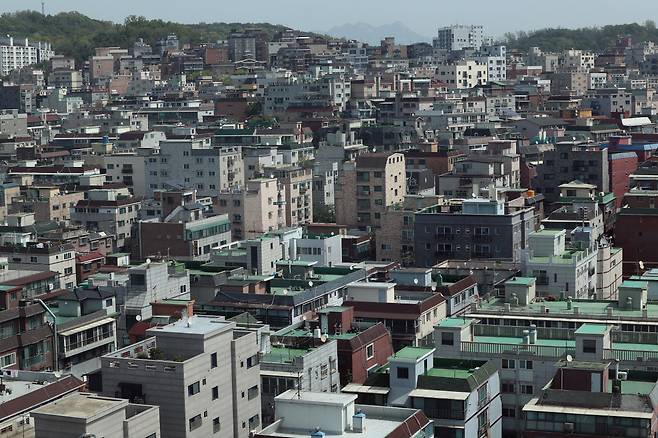 서울 강서구 화곡동 빌라 밀집 지역의 모습. [연합]