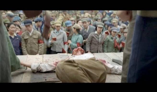 넷플릭스가 지난달 공개한 드라마 '삼체'에서 중국 문화혁명을 묘사한 장면./넷플릭스 캡처