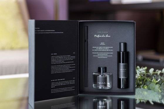 한화호텔앤드리조트 더플라자 시그니처 향으로 만든 P컬렉션 디퓨저의 올해 1분기 판매량은 지난해 대비 58% 늘었다. 사진 한화호텔앤리조트