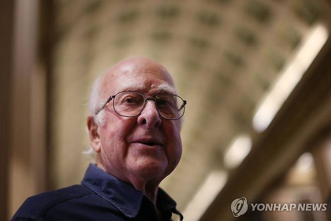 피터 힉스 교수 [AFP=연합뉴스]