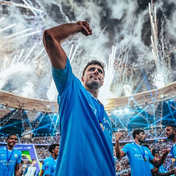 로드리(맨체스터시티). 맨체스터시티 X(구 트위터) 캡처