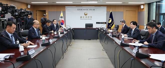 김소영 금융위원회 부위원장이 지난 1월 3일 서울 종로구 정부서울청사에서 열린 공모펀드 경쟁력 제고방안 간담회에서 모두발언을 하고 있다. /사진=뉴스1