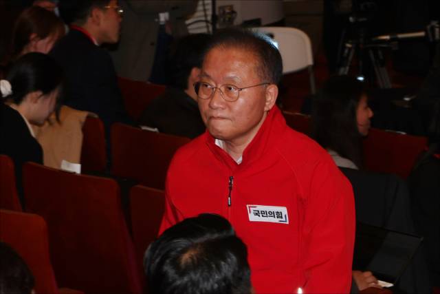 국민의힘 윤재옥 원내대표. 연합뉴스