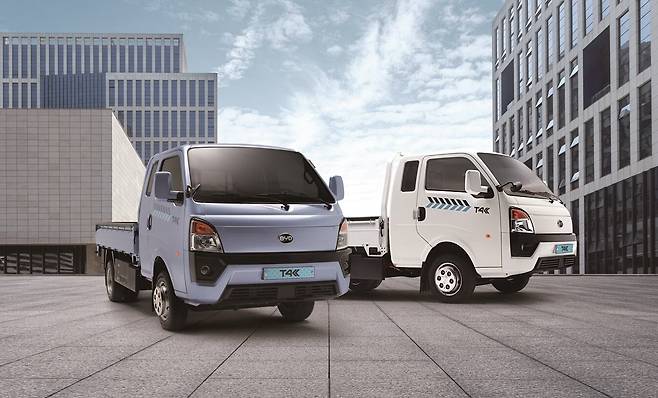 비야디(BYD)의 전기 트럭 T4K. /GS글로벌 제공