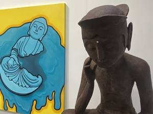 ‘2024서울국제불교박람회’에서 만나본 젊어진 불교미술(사진 이승연 기자)