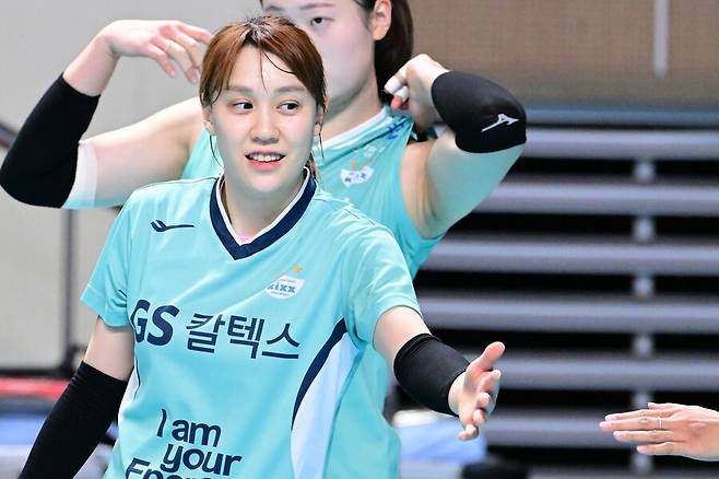 ▲ 지난 시즌까지 GS칼텍스에서 뛰었던 리베로 한다혜가 FA 시장에 나와 페퍼저축은행과 계약을 마쳤다. 한다혜는 프로 데뷔 11년 만에 처음으로 이적을 선택했다. ⓒKOVO