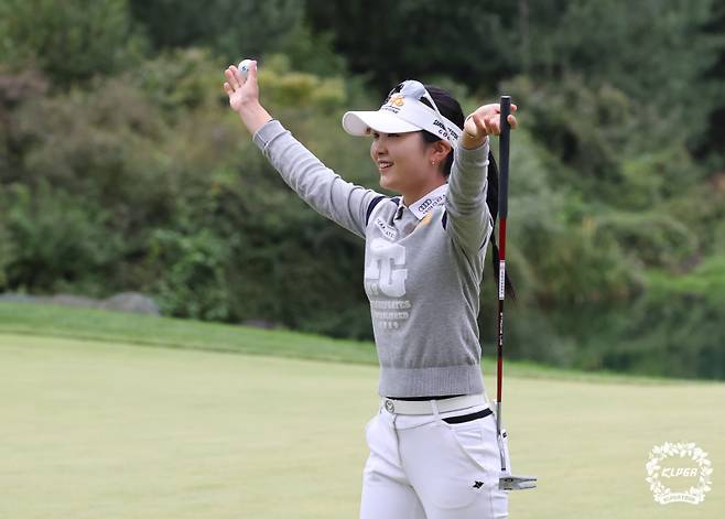 지난해 KLPGA투어 하이트진로 챔피언십에서 우승한 이예원. KLPGA 제공