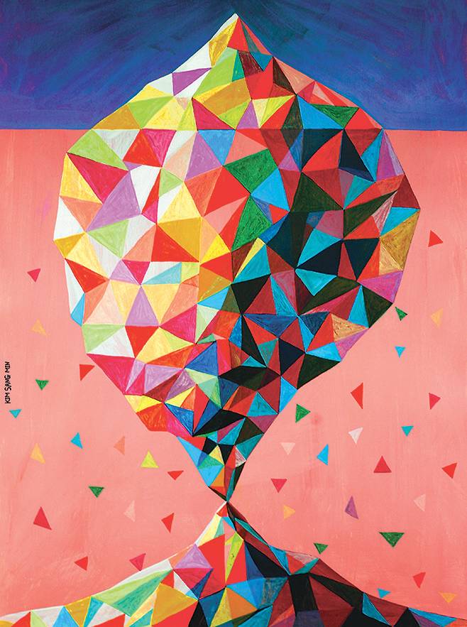 종이에 아크릴(53×78㎝)