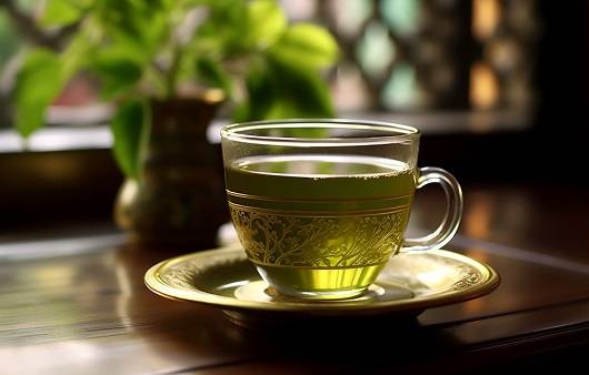 녹차는 비염 완화에 탁월하다ㅣ출처: 미드저니