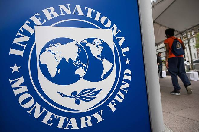 국제통화기금(IMF)·세계은행(WB) 2024년 봄 회의를 앞두고 워싱턴 DC에 있는 IMF 본부 모습. /연합뉴스