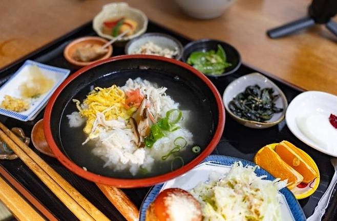 민박집에서 맛보는 '게이한 정식' [사진/성연재 기자]