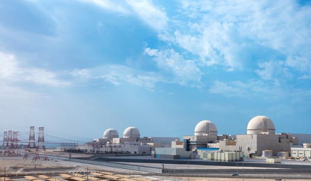 UAE 바라카 원전 전경. 한국전력 제공