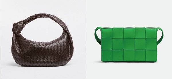 조디 백(왼쪽)과 카세트 백. [보테가 베네타]