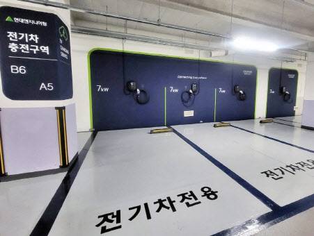 현대엔지니어링이 운영하는 전기차 충전시설 모습(기사 내용과 관계 없음)[사진=현대엔지니어링)