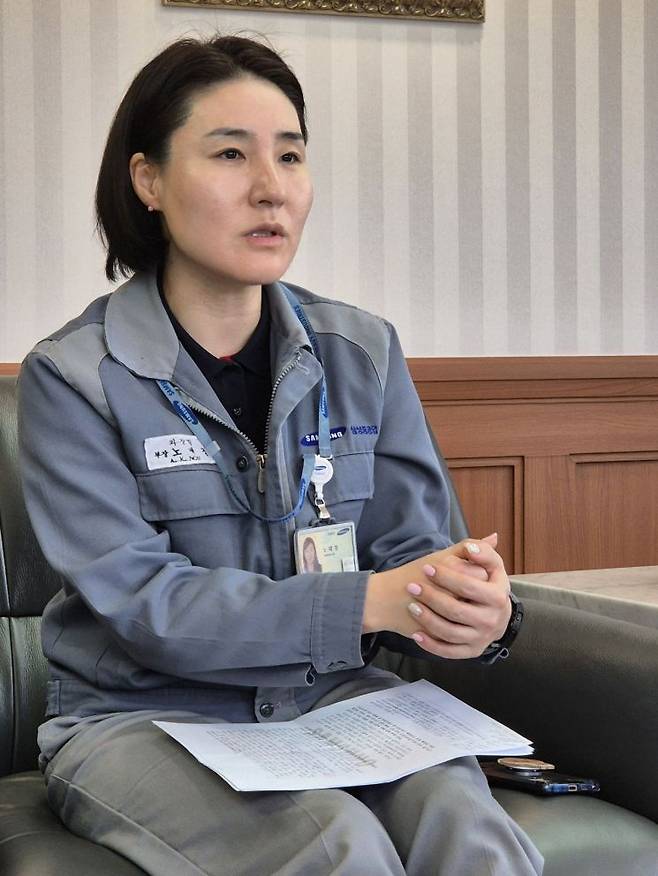 노애경 삼성중공업 의장팀 기장부 부장 [사진제공=삼성중공업]
