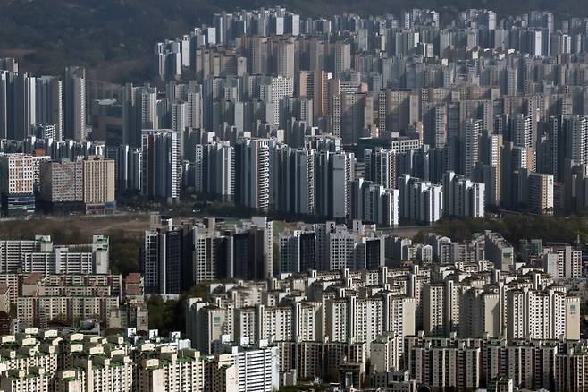 서울 송파구 아파트 전경. 뉴시