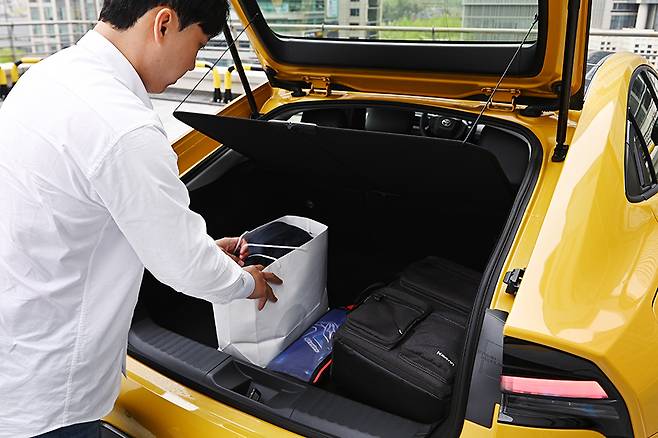 오네 레이싱 오한솔·토요타 프리우스 PHEV. 김학수 기자