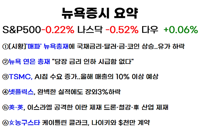 유튜브 ‘월가월부’ 채널의 ‘세계속뉴욕’ 화면